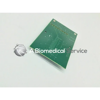 Green rectangular acist medical systems x-ray interface pcb with silver solder points and component mounting holes