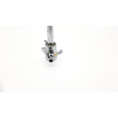 Acmi g123 23fr cysto sheath and obturator urology hardware with chrome finish, central threaded rod, and adjustable wing nuts