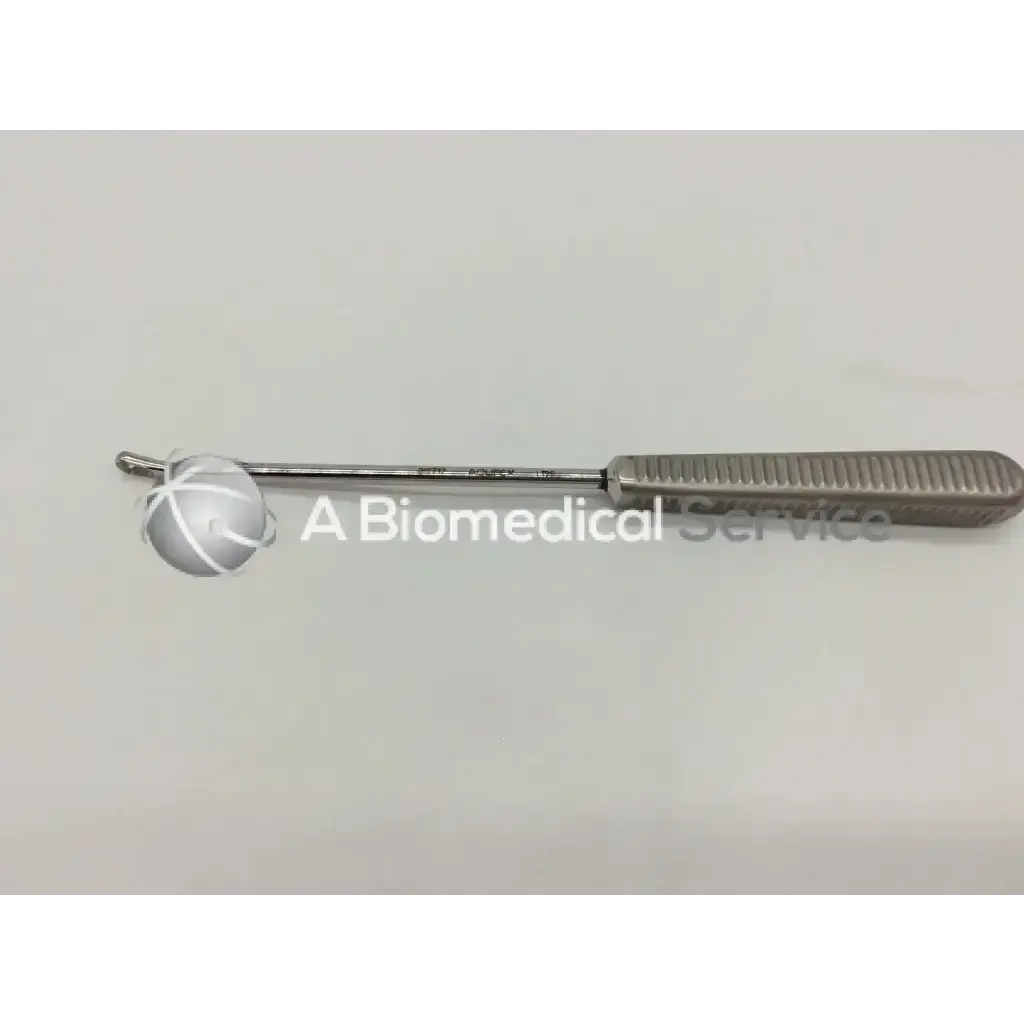 Silver acufex 012717 curette with textured handle and spherical tip curette ac5-236 surgical instrument
