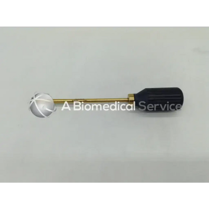Black-handled acufex 013447 l391 arthroscopic arthroscopy shoulder reconstruction glenoid guide with gold shaft and spherical tip