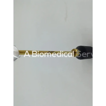 Gold-colored l391 arthroscopic arthroscopy shoulder glenoid guide with black textured handle and engraved acufex branding