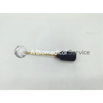 Acufex l391 arthroscopic arthroscopy shoulder glenoid guide with polished silver spherical head and gold shaft for reconstruction