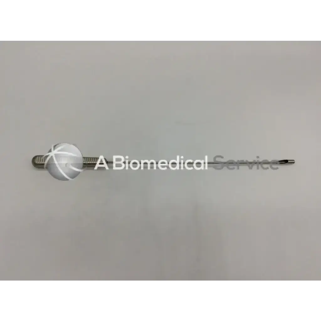 Silver acl chamfering rasp surgical instrument with textured handle and fine pointed tip for precise acl chamfering