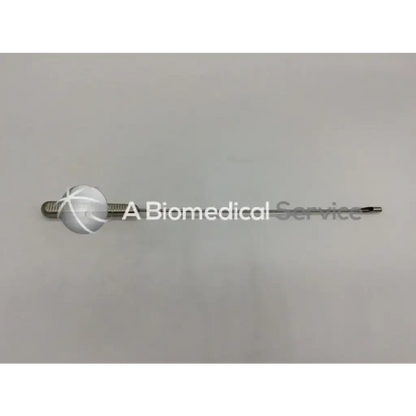 Silver acl chamfering rasp surgical instrument with textured handle and fine pointed tip for precise acl chamfering
