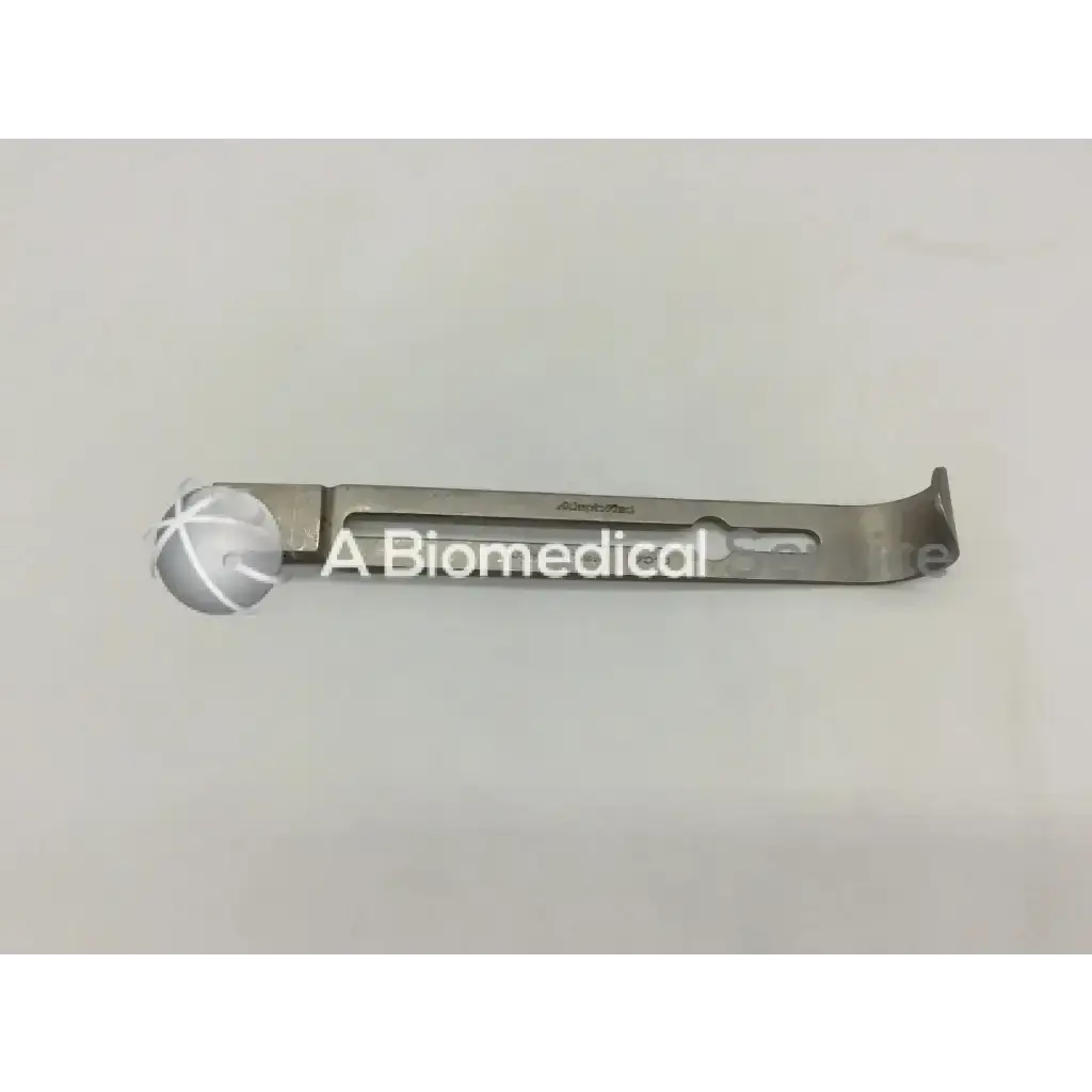 AdeptMed 7010 o’sullivan- o’connor retractor blade metallic curved surgical retractor with engraved a biomedical logo