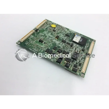 Green rectangular Advantech SOM-4472F ETX circuit board with black integrated circuits and yellow circular component som4472f5001-t