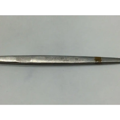 Aesculap BB77 surgical scalpel handle metallic slender silver finish with circular bolt engraving made in Germany