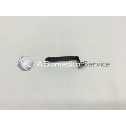 Black plastic medical device clip of aesculap bv875r caspar micro lumbar discectomy instrument