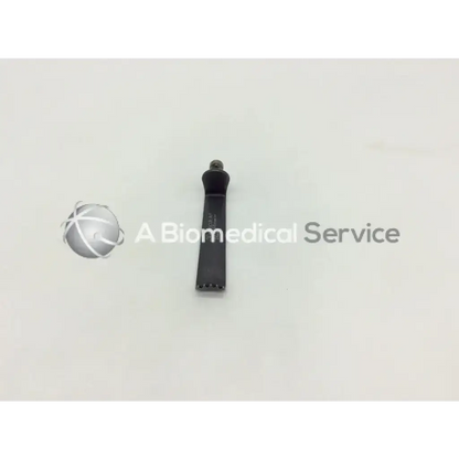 Black aesculap bv875r caspar micro lumbar discectomy surgical bone saw with textured handle and serrated blade