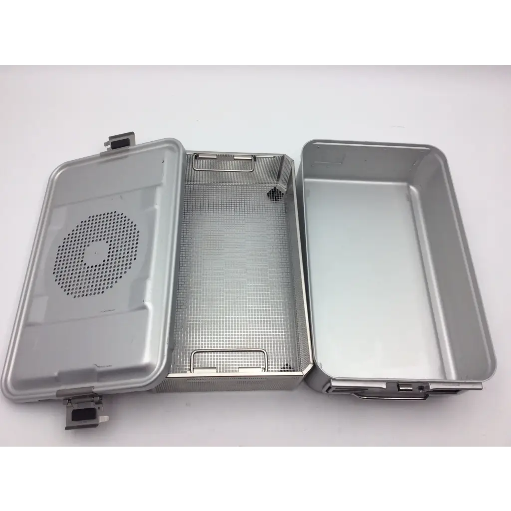 Load image into Gallery viewer, Aesculap JK741 3/4 Size Sterilization Case w/ Tray