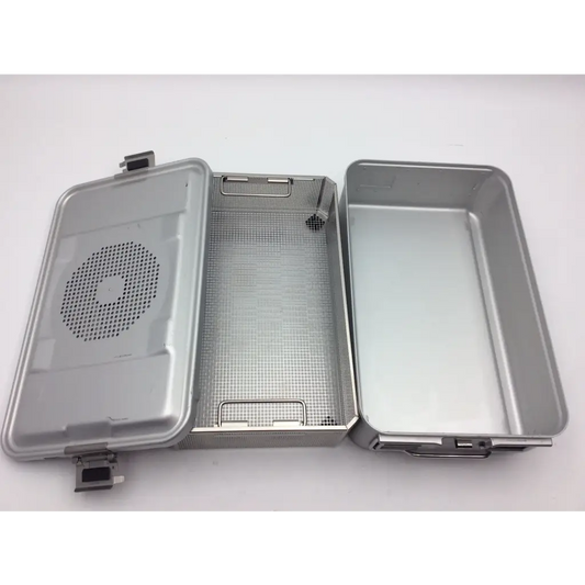 Aesculap JK741 3/4 Size Sterilization Case w/ Tray