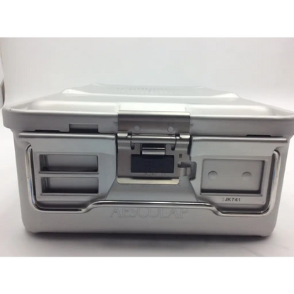 Aesculap JK741 3/4 Size Sterilization Case w/ Tray