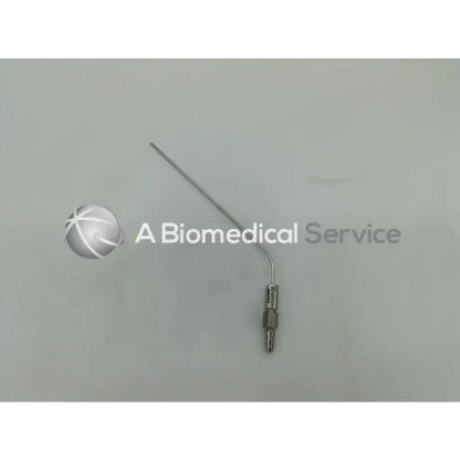 Aesculap MD094 Frazier suction tube 7Fr metallic sleek curved suction tip with slender design and threaded connection