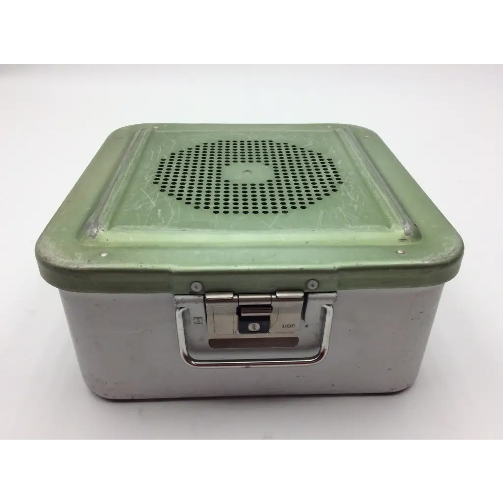 Load image into Gallery viewer, Aesculap Sterile Container System DBP W/ JK 787 Green Lid &amp;