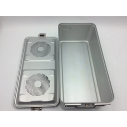BioMedical-Aesculap Sterile Container System JK 444 W/ 2x Plates