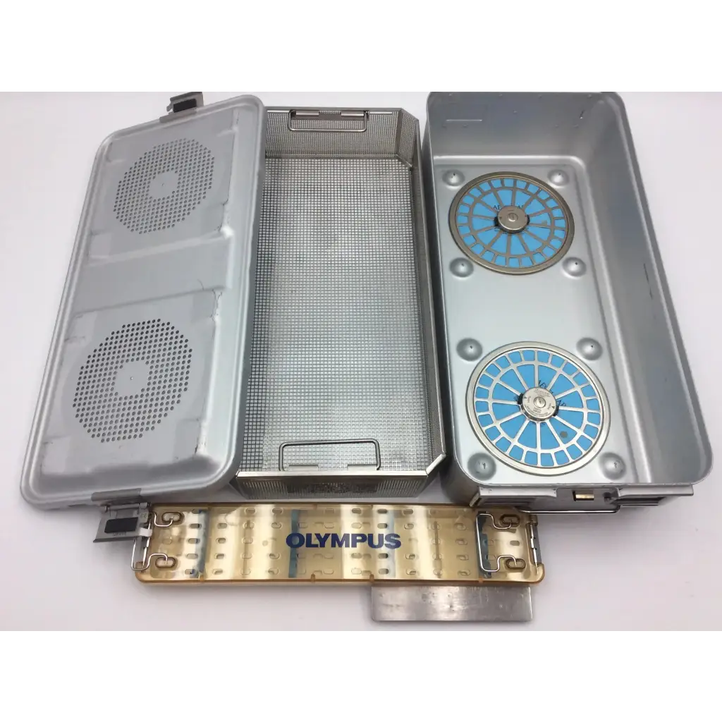 Load image into Gallery viewer, Aesculap Sterilization Container 78532 w/ basket lid JK489