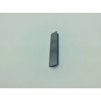 Silver rectangular magnet with blue backing for aesculap sterilization container and olympus wa05990a accessory