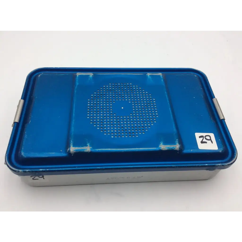 Load image into Gallery viewer, Aesculap Three Quarter Size Container JN740 W/ Silver Lid