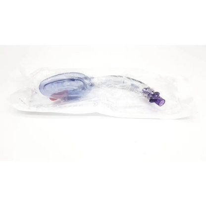Translucent purple and clear plastic intubating laryngeal airway air-qsp laryngeal airway cookgas in sterile packaging