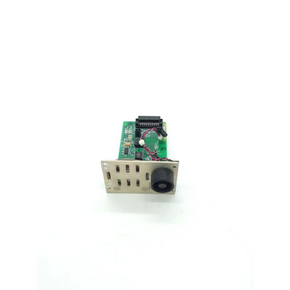 Alaris 8000 8015 pc rear panel with green circuit board black connector and lens for biomedical service replacement parts