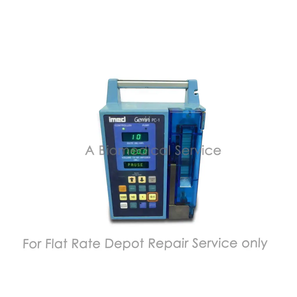 Alaris IMED Gemini PC-1 Repair Service Tier 1 - Surgical