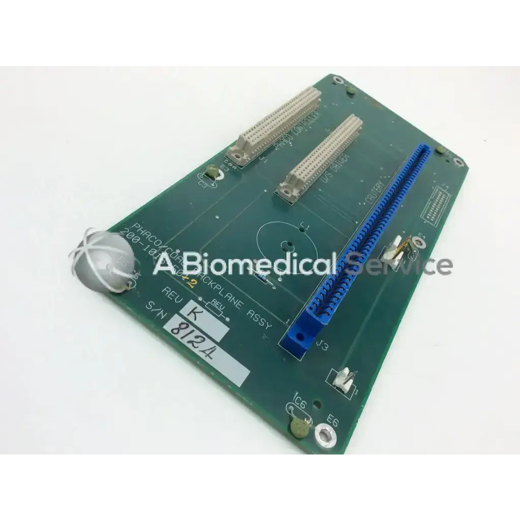 Alcon Accurus 200-1016-5012 Rev T Phaco Coag Backplane