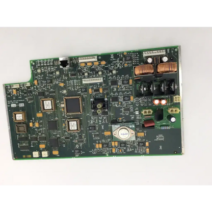 Green printed circuit board rev ag pcb with integrated circuits and connectors for alcon accurus pcb lpas illum controller assembly