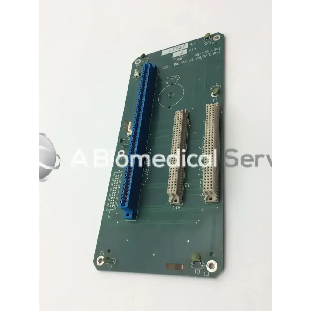 Alcon Phacoemulsifier 200-1016-501 Rev T 19057 Backplane