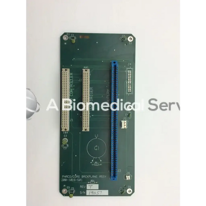 Alcon Phacoemulsifier 200-1016-501 Rev T 19057 Backplane