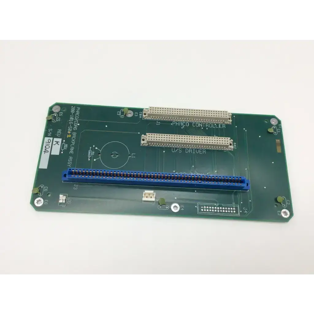 Alcon Phacoemulsifier 200-1016-502 Rev K Backplane Assembly