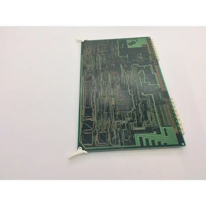Green rectangular circuit board with silver traces and components for aloka ultrasound board ep444300lr use