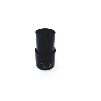 Black 10mm socket wrench with matte finish and engraved markings for use with american optical 10x microscope eyepiece