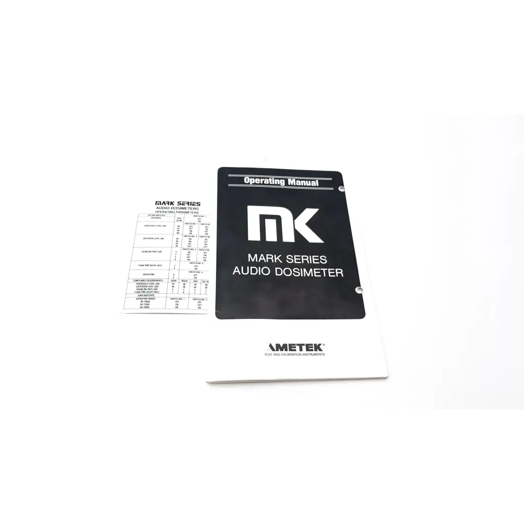 Load image into Gallery viewer, Ametek Audio Dosimeter MK3 &amp; Acoustical Calibrator AC-94