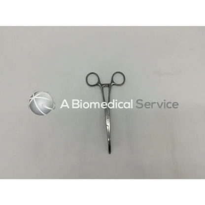 Amico Halsted Hemo stainless steel hemo forceps curved with rounded handles and smooth polished finish