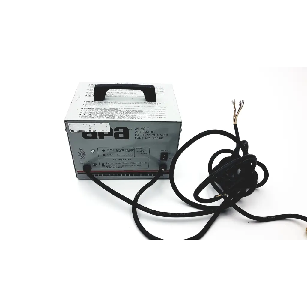 Load image into Gallery viewer, APA 24 Volt Automatic Battery Charger 205983 - Medical parts