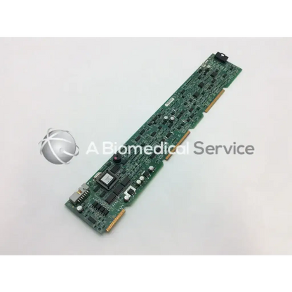 Green rectangular apc 640-0750l rev 12 control board with gold connectors and electronic components for device control