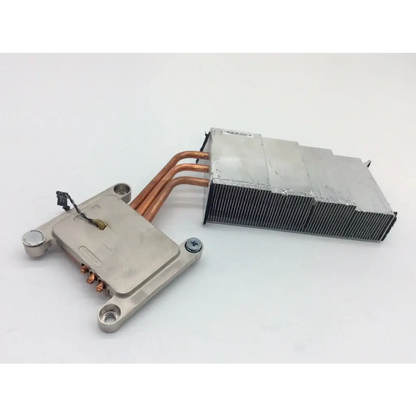 Silver aluminum heat sink with copper tubes and mounting bracket for imac a1312 late 512mb video card