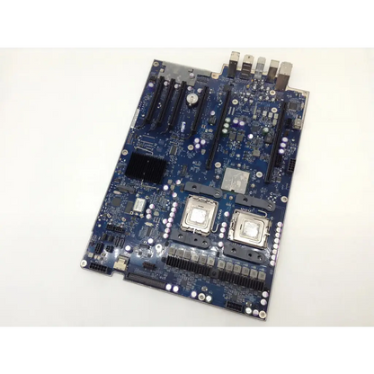 Blue apple mac pro a1186 2008 motherboard with two silver cpu sockets black heat sinks ep527800aa ultrasound a5sv