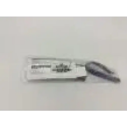 A sleek silver metal arjo handset 4fct ceiling ipx7 staple gun with a black rubber grip and attached gray strap