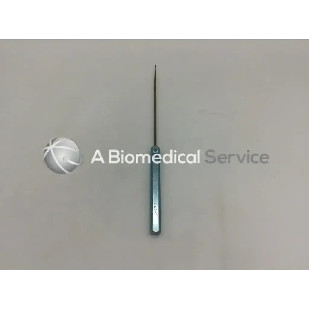 A sleek metallic arthrex ar-10010 probe hook with a slender needle and textured handle for precision use