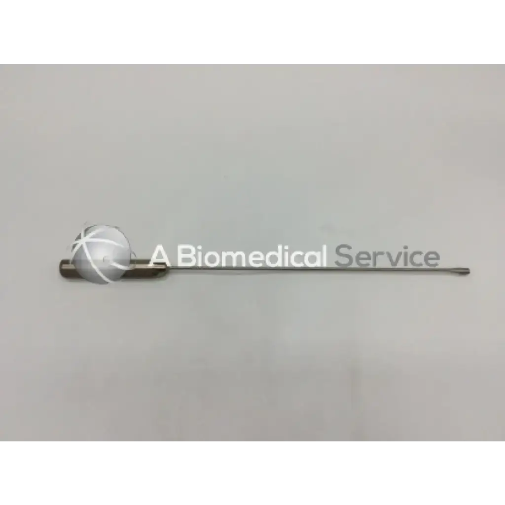 Silver arthrex ar-1278 semitendinosus stripper with spherical cross-hatched head and slender metallic shaft surgical instrument