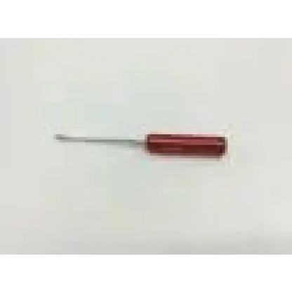 Red-handled screwdriver with metallic shaft for arthrex ar-1282 tunnel notchplasty rasp surgical use