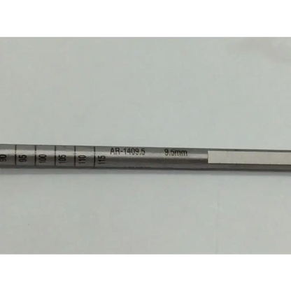 Arthrex ar-1409.5 metallic surgical headed reamer with engraved markings 9.5mm for arthroscopic drill use
