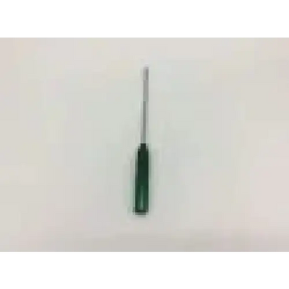 A sleek green-handled arthrex ar-1920tb orthopedic punch with a metallic shaft for precise orthopedic use