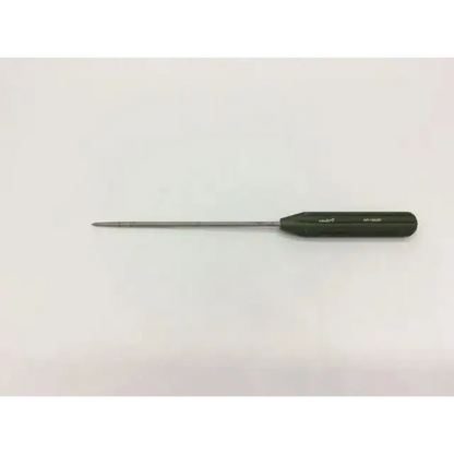 Dark green ergonomic handle with metallic slender shaft of arthrex ar-1922p punch for 4.5mm pushlock and corkscrew ft