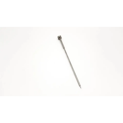 Silver-colored metal needle with rounded head and sharp point for arthrocare parafix da24-64 use