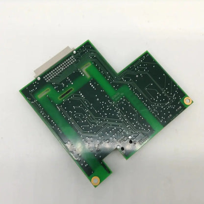 Green printed circuit board with silver traces and gold-plated holes of ascom a21a9596 converter board model 3111705797
