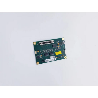 Asetronics 4-0694-9620-01 green circuit board with gold mounting screws featuring spacelabs mpc860 cpu nibp assembly board components
