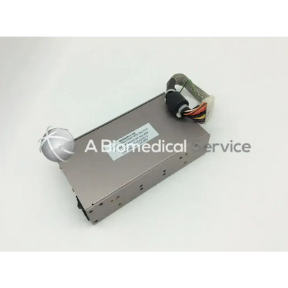 Silver metallic asp sterrad nx 40-53104-001 rev c power supply with spherical component and multi-colored wiring