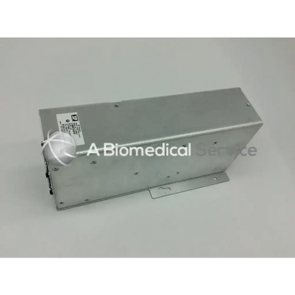 Silver metallic rectangular asp sterrad nx power supply with white spherical component for medical use